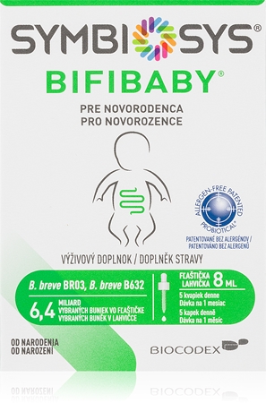 Symbiosys Bifibaby probiotické kapky pro podporu trávení