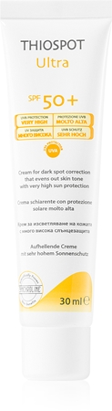 Synchroline Thiospot Ultra rozjasňující krém pro pleť s hyperpigmentací SPF 50+