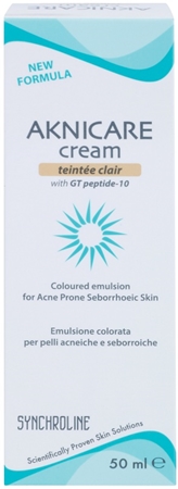 Synchroline Aknicare Coloured Emulsion for Acne Prone Seborrhoeic Skin