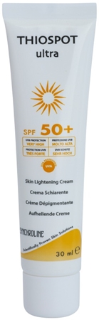 Synchroline Thiospot Ultra creme de branqueamento para pele hiperpigmentada SPF 50+