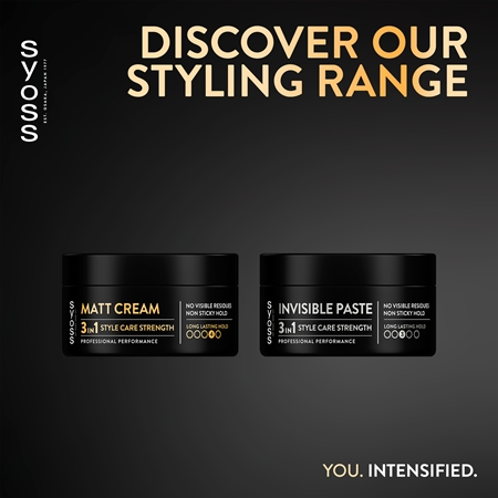 Syoss Matt Cream pâte coiffante matifiante fixation et forme
