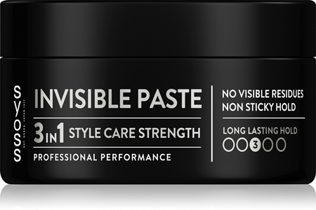Syoss Invisible Paste pasta styling transparente para fixação moderada