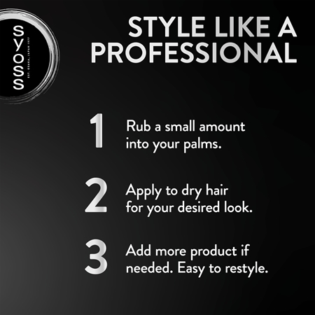 Syoss Invisible Paste pasta styling transparente para fixação moderada