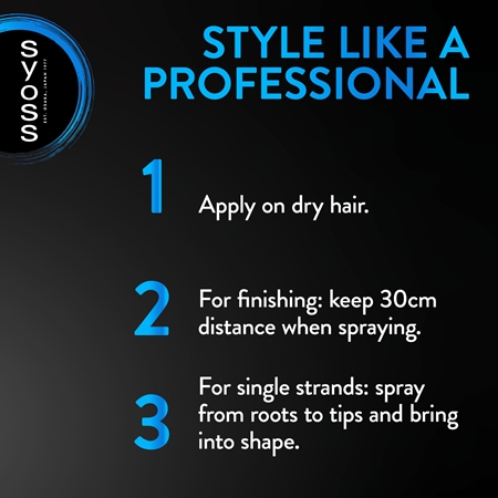Syoss Volume Hairspray lacca per capelli fissante forte 48 ore