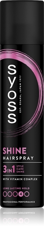 Syoss Shine & Hold Haarspray für höheren Glanz