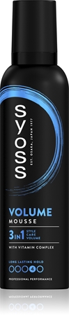Syoss Volume Mousse Schaumfestiger für reichhaltiges Volumen