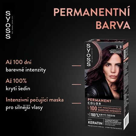 Syoss Permanent Color permanentní barva na vlasy
