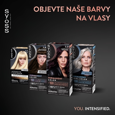 Syoss Permanent Color permanentní barva na vlasy