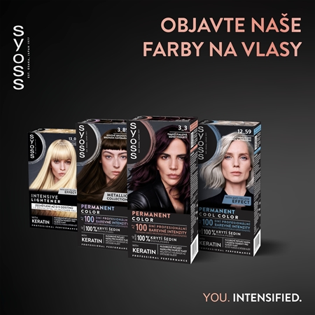 Syoss Permanent Color permanentná farba na vlasy