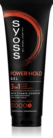 Syoss Power Hold tvarující gel s extra silnou fixací