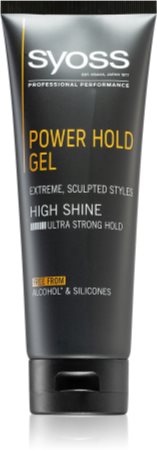 Syoss Men Power Hold Styling Gel mit extra starker Fixierung