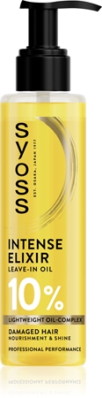 Syoss Intense Elixir Leave-in Oil soin à l'huile pour cheveux abîmés