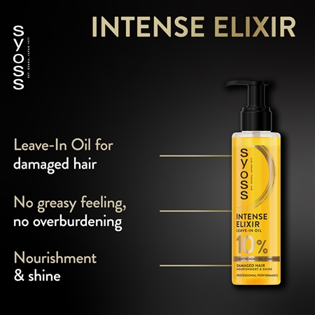 Syoss Intense Elixir Leave-in Oil olejová péče pro poškozené vlasy