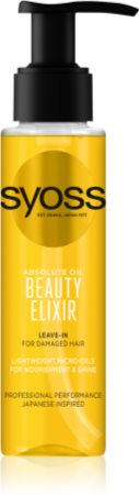 Syoss Repair Beauty Elixir trattamento all'olio per capelli rovinati