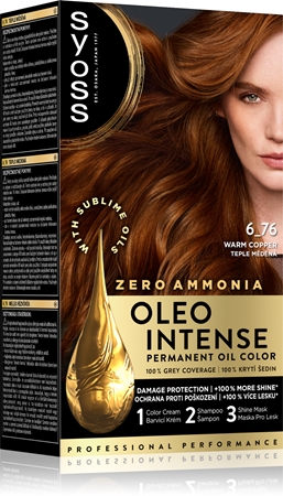 Syoss Oleo Intense Permanent Hair Dye with oil