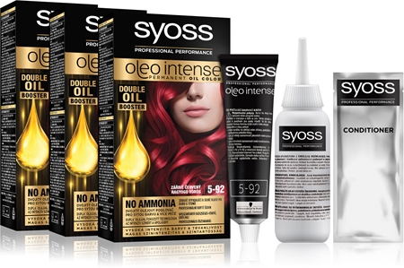 Syoss Oleo Intense перманентната боя за коса изгодна опаковка