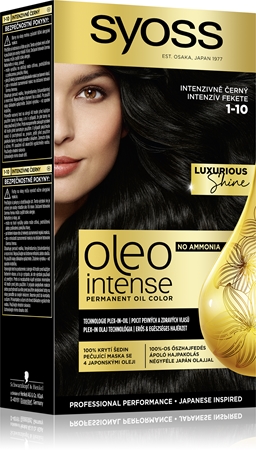 Syoss Oleo Intense перманентната боя за коса с олио