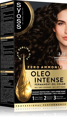 Syoss Oleo Intense Permanent Hair Dye with oil