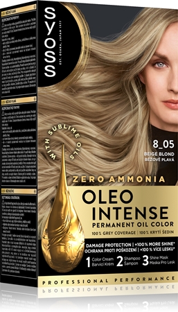 Syoss Oleo Intense Permanent Hair Dye with oil