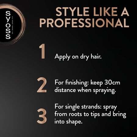 Syoss Keratin Hairspray hajlakk extra erős fixáló hatású
