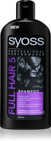 Syoss Full Hair 5 Density & Volume Shampoo für schütteres und zusammengefallenes Haar