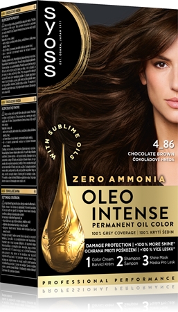 Syoss Oleo Intense Permanent Hair Dye with oil