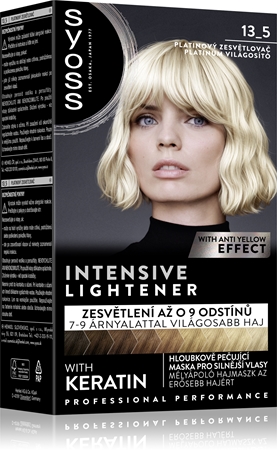 Syoss Intensive Lightener décolorant pour éclaircir les cheveux