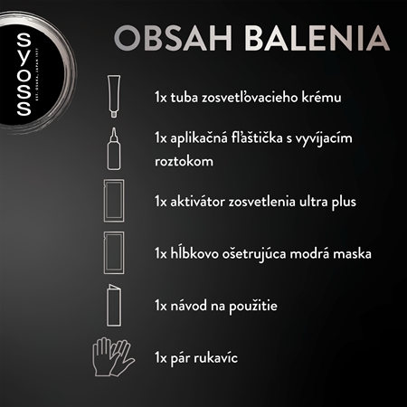 Syoss Intensive Lightener odfarbovač na zosvetlenie vlasov