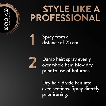 Syoss Keratin Heat spray protector pentru modelarea termica a parului