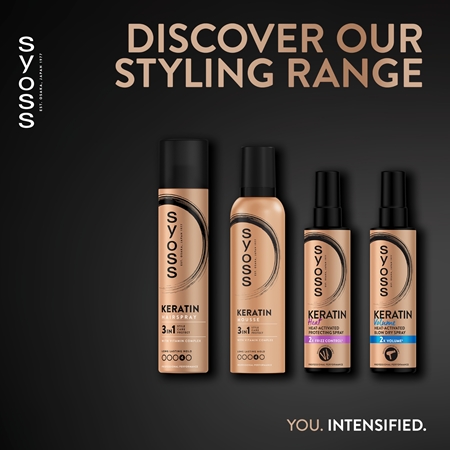 Syoss Keratin Heat spray protector pentru modelarea termica a parului