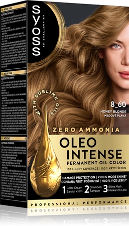 Syoss Oleo Intense Permanent Hair Dye with oil