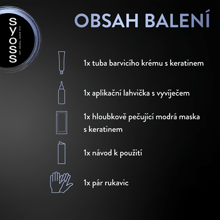 Syoss Permanent Cool Color permanentní barva na vlasy s chladným podtónem