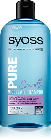 Syoss Pure Smooth vyživující micelární šampon