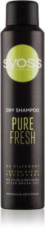 Syoss Pure Fresh erfrischendes trockenes Shampoo Silikonfrei