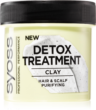 Syoss Detox Treatment agyagos maszk a hajra és a fejbőrre