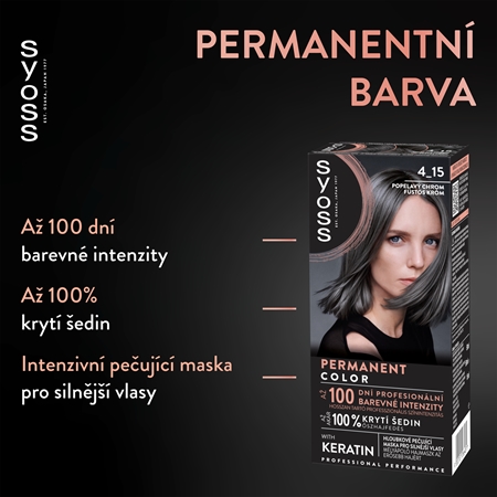 Syoss Permanent Color permanentní barva na vlasy