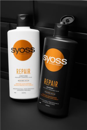 Syoss Repair αναγεννητικό σαμπουάν για ξηρά και κατεστραμμένα μαλλιά