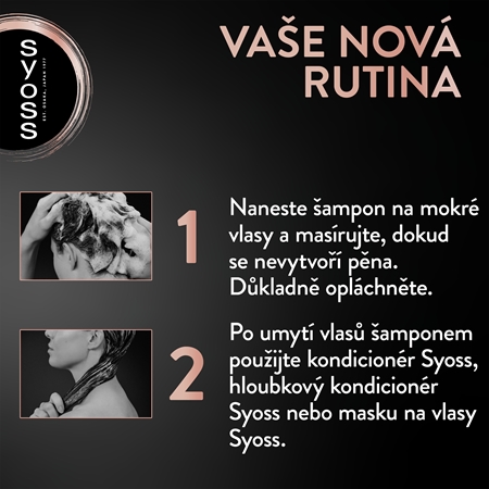 Syoss Intense Keratin šampon s keratinem proti lámavosti vlasů