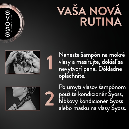Syoss Intense Keratin šampón s keratínom proti lámavosti vlasov