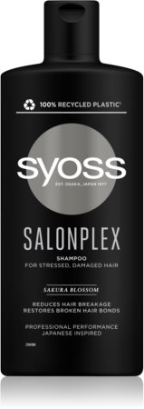 Syoss Salonplex shampoing pour cheveux cassants et stressés