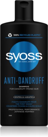Syoss Anti-Dandruff Shampoo gegen Schuppen für trockene und juckende Kopfhaut