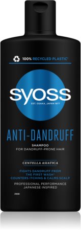 Syoss Anti-Dandruff σαμπουάν κατά της πιτυρίδας για ξηρό και κνησμώδες δέρμα της κεφαλής