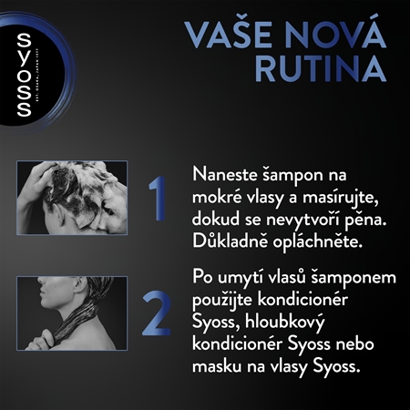 Syoss Intense Anti-Dandruff šampon proti lupům pro suchou a svědící pokožku hlavy