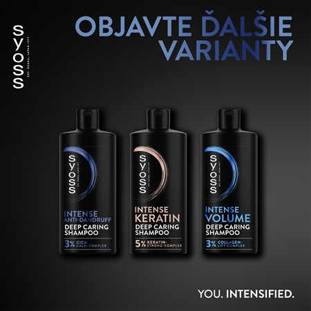 Syoss Intense Anti-Dandruff šampón proti lupinám pre suchú pokožku hlavy so sklonom k svrbeniu