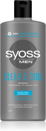 Syoss Men Clean & Cool Shampoo für normales bis fettiges Haar
