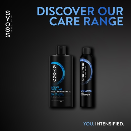 Syoss Intense Volume Schampo för fint och halta hår