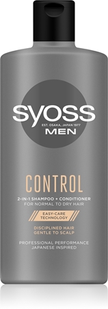 Syoss Men Control Schampo och balsam 2-i-1 för män
