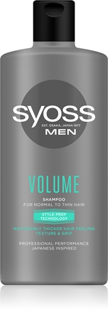Syoss Men Volume Shampoo für mehr Haarvolumen bei feinem Haar für Herren