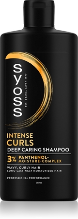 Syoss Curls & Waves sampon hullámos és göndör hajra