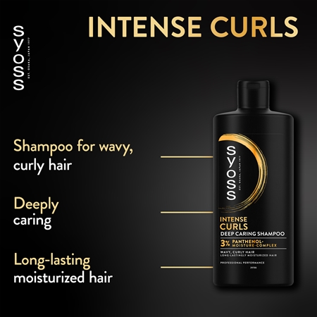 Syoss Curls & Waves sampon hullámos és göndör hajra